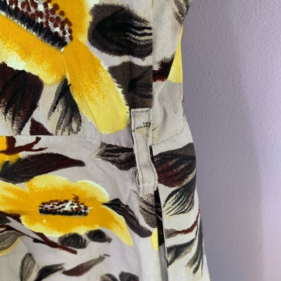 Archerie NYC Floral A Line 100% Cotton Dress - Picture 6 of 8